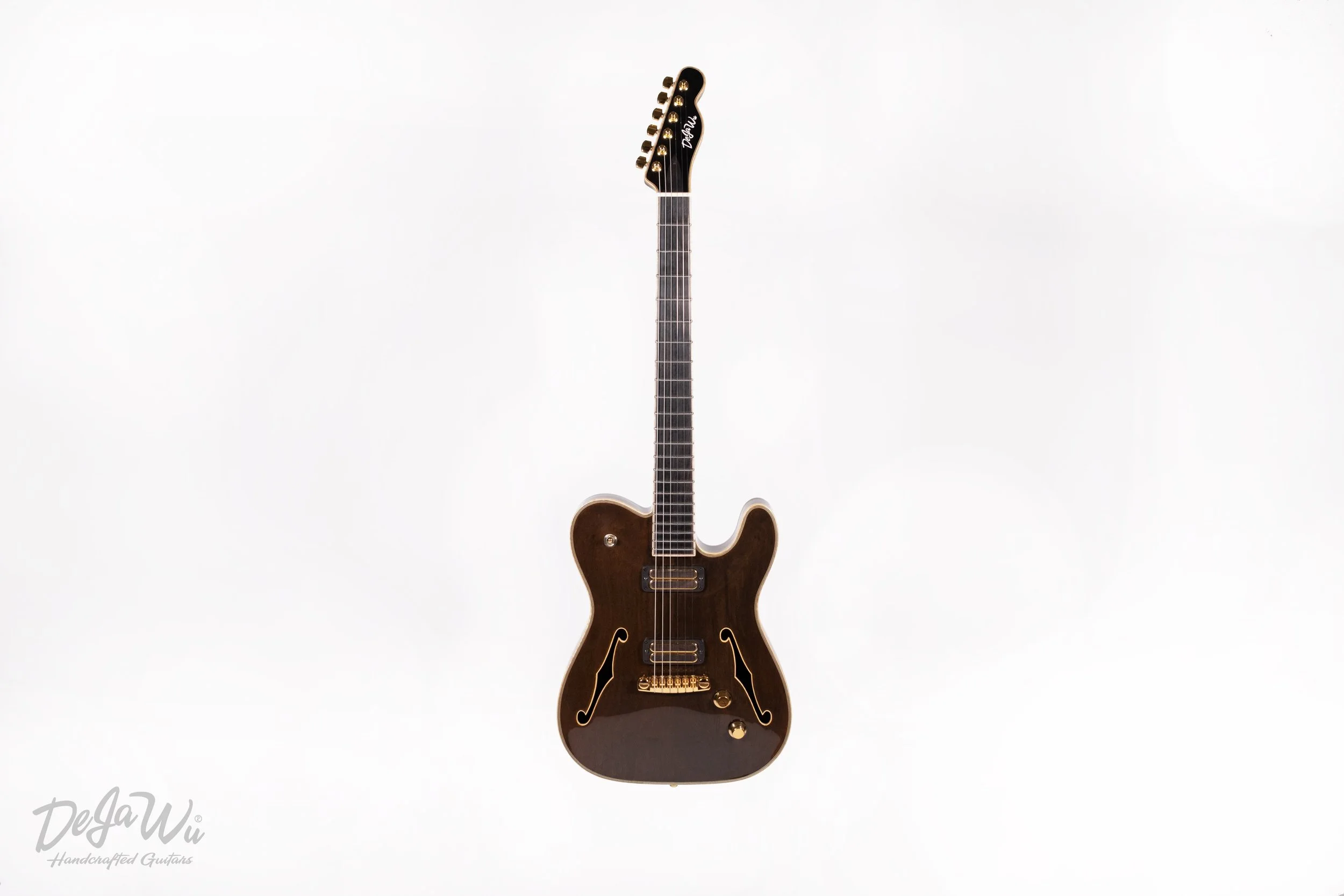 Dejawu T-Ultimate Neolithic, semi acoustic guitar hand carved from